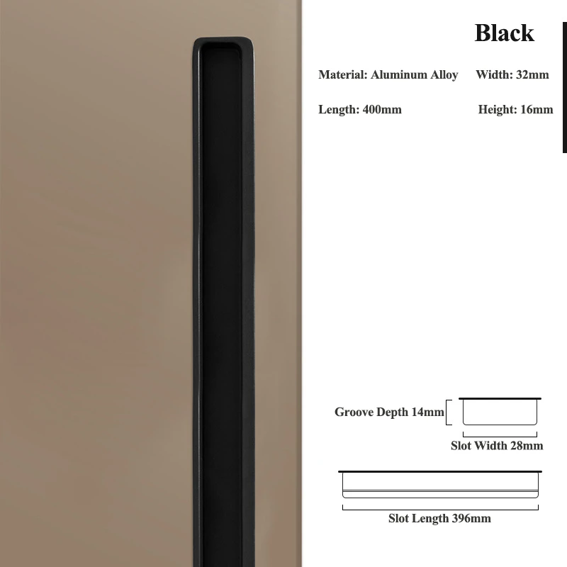 7502 Black 400mm
