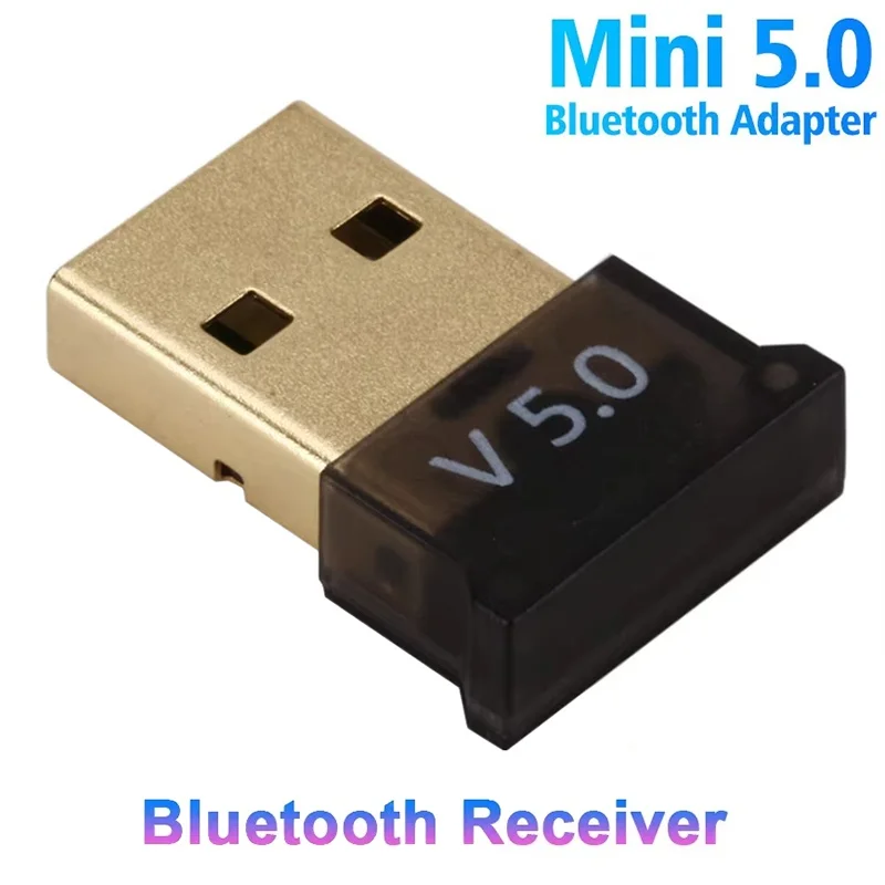 Premium USB Bluetooth 5.0 Wireless Audio Adapter for Computers and Laptops