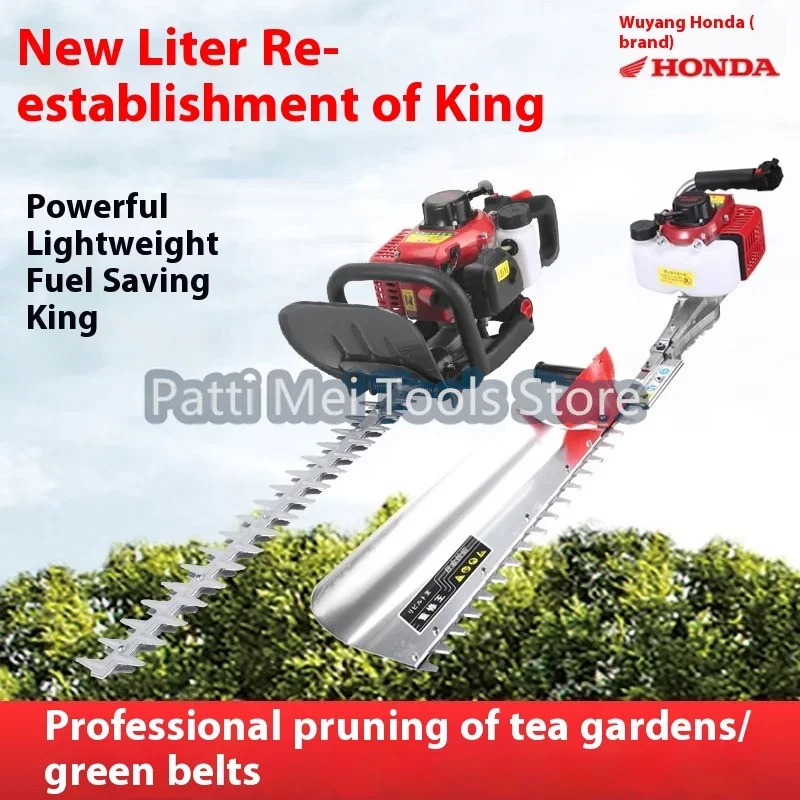38CC Two-Stroke Gasoline Double-Blade Light Hedge Trimmer Tea Tree Trimmer Backpack Garden Thick Branch Trimmer Electric Tool 4