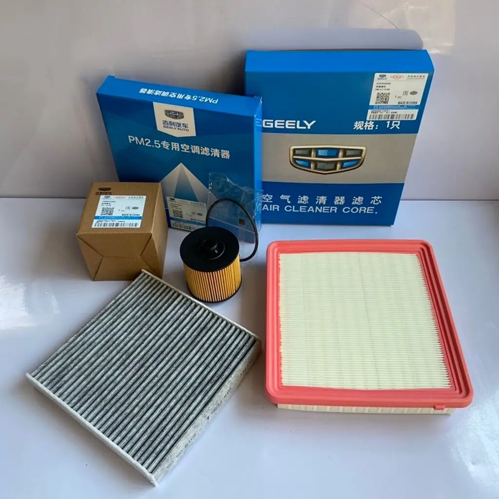 

3pcs/set Filter Set for Geely Coolray SX11/Proton X50 1.5T Air Filter&Oil Filter&Cabin Filter