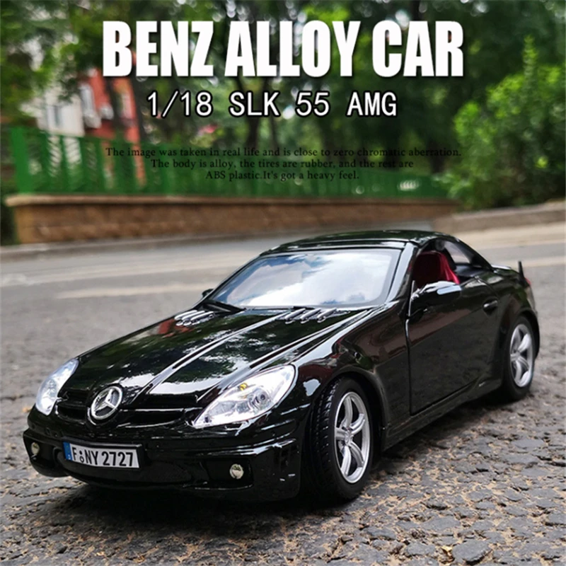 MERCEDES BENZ SLK230 1/18スケール　ミニカー Maisto 1 18 Scale 1996 Mercedes-Benz SLK230 Diecast Review
