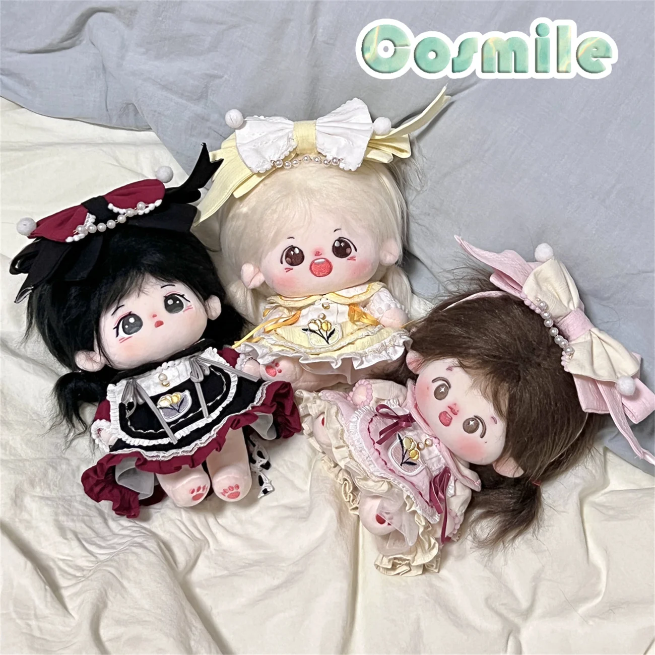 

No Attributes Idol Star Tea Party Lolita Dress Xuqu Costume Stuffed Plushie 10cm 20cm 40cm Plush Doll Clothes Clothing WE Jan