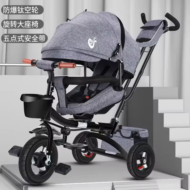 Children's tricycle triciclo infantil folding bicycles baby carts baby bike bebek bisikleti 3 tekerlekli