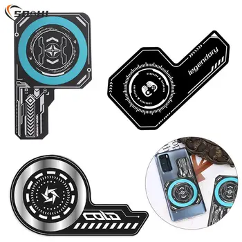 1PC piastra di raffreddamento del telefono cellulare dissipatore di calore Expend Area di raffreddamento per ventole di raffreddamento gioco Cooler cellulare per IPhone/Samsung/Xiaomi