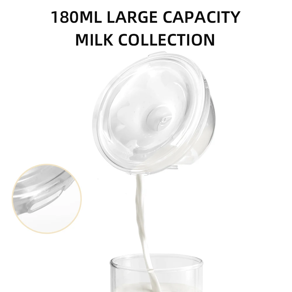 Electric Wearable Breast Pump Rechargeable Wireless Hands Free_voghion.com