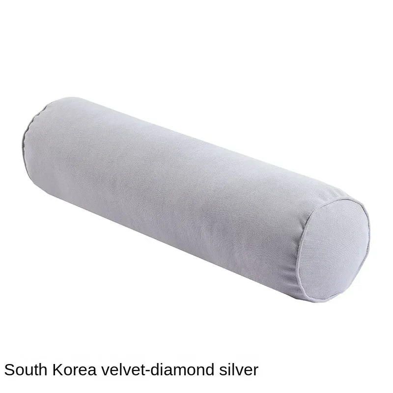 침대 옆 목 베개, 허리 베개, 소파 쿠션, 캔디 베개, 원통형 베개, 단색 벨벳