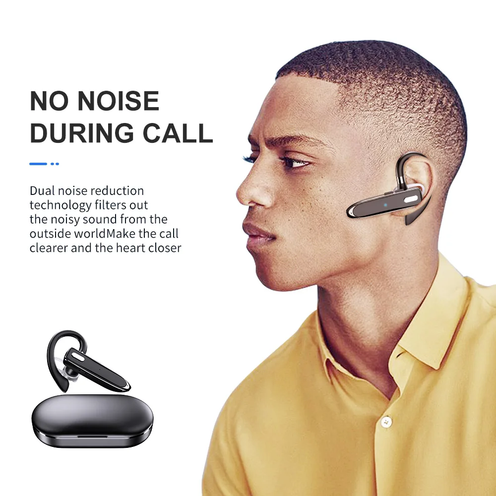 Wireless Bluetooth Translation Headset 144 languages Real-time Translation With Mic ENC Noise Cancelling HD Voice Headphones