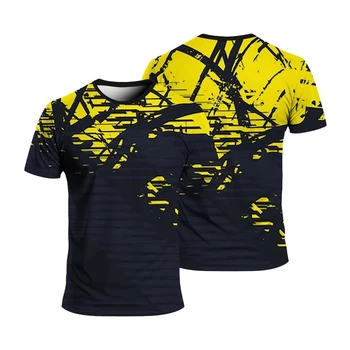 Comfortable Colorful Short Sleeve T-Shirt 1