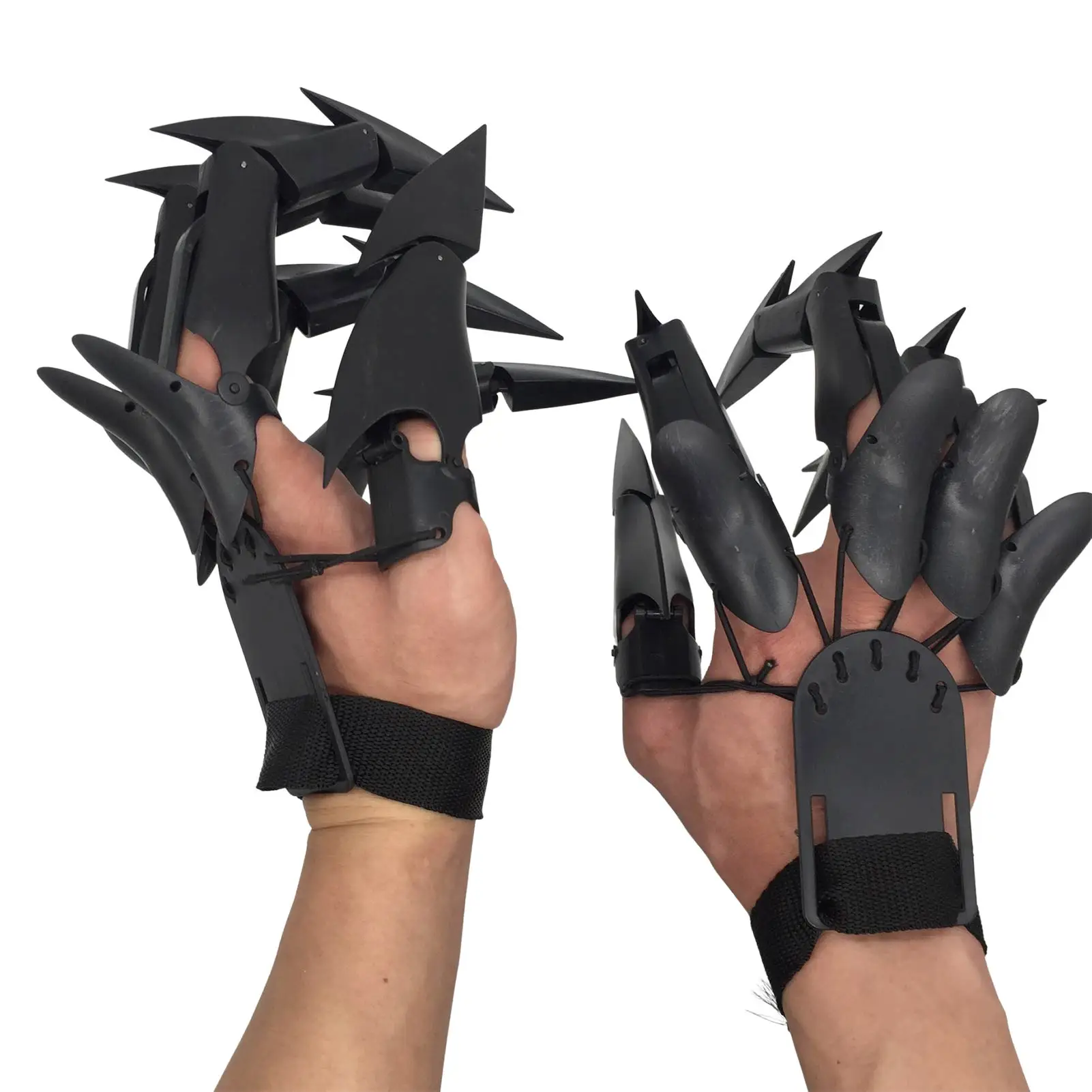 Doigts Articulés D'Halloween - 1 Paire De Griffes Réalistes Pour Cosplay Et Maison Hantée