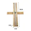 10 Minute Wooden Glass Sauna Room Hourglass Wall Mounted Rotating Heat Resistant Sand Timer Bathroom Sand Clock Home Decoration 6