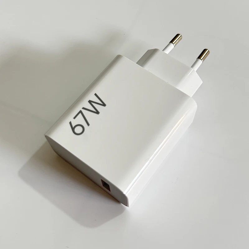 Xiaomi 67W Super Fast Charger Turbo Charge EU Power Adapter