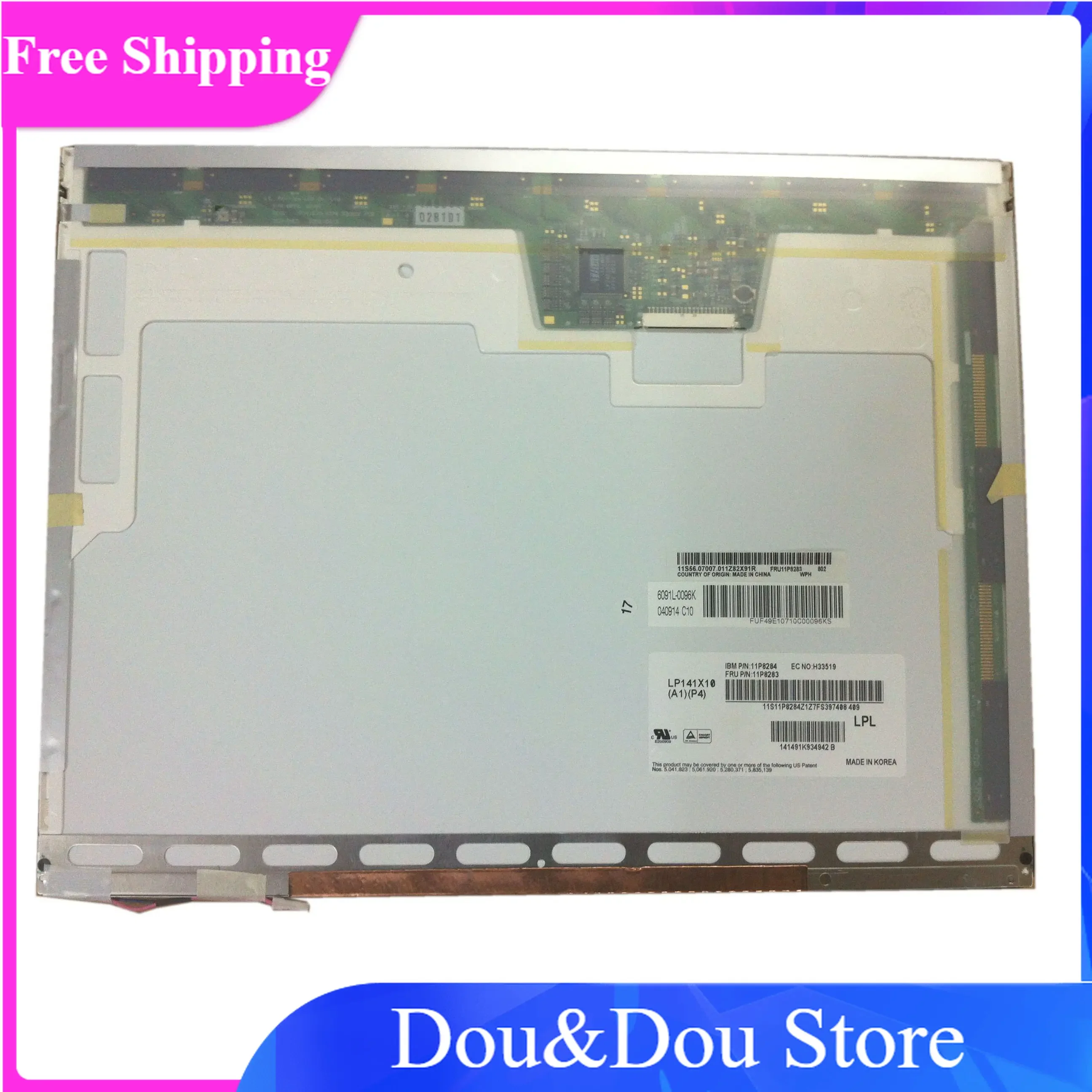 

ЖК-дисплей для ноутбука LP141X10 A1P4 LP141X10 (A1)(P4) 14,1 дюйма 1024X768 20PIN 4:3