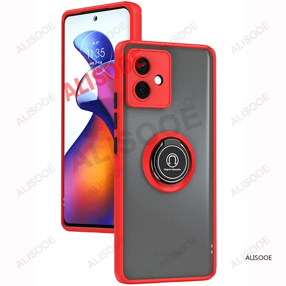 Versatile Smartphone Case with Ring Stand and Grip