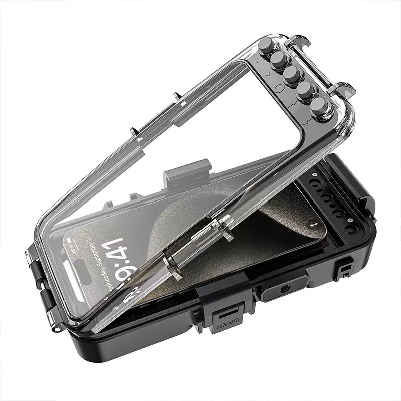 30M Diving Snorkeling Underwater Case Operated Underwater Photo Video,Waterproof Housing for Samsung S24 Ultra S23 S22 S21 A54