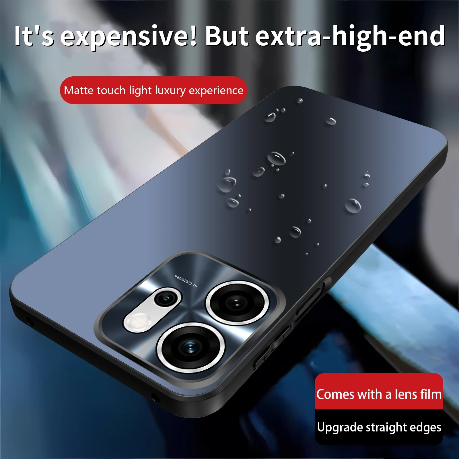 Matte Feel Phone Case with Full Lens Protection and Scratch Resistance