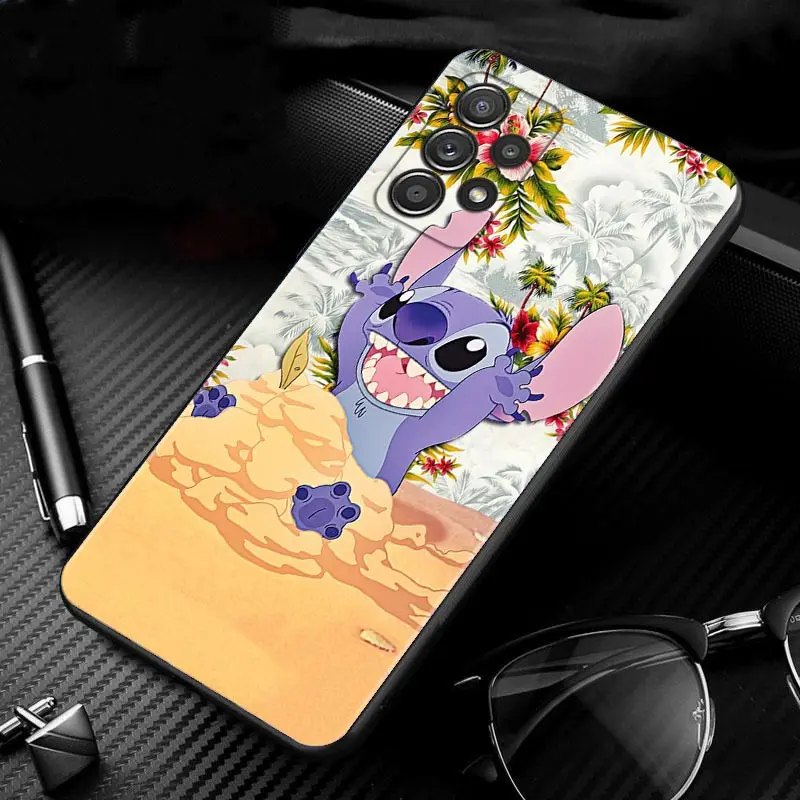 Phone Case For Samsung Galaxy A12 A52 A51 A32 A21s A71 A02s A32 A22 A72 A52s A31 A41 A03 A13 A02 Cover Pink stitch