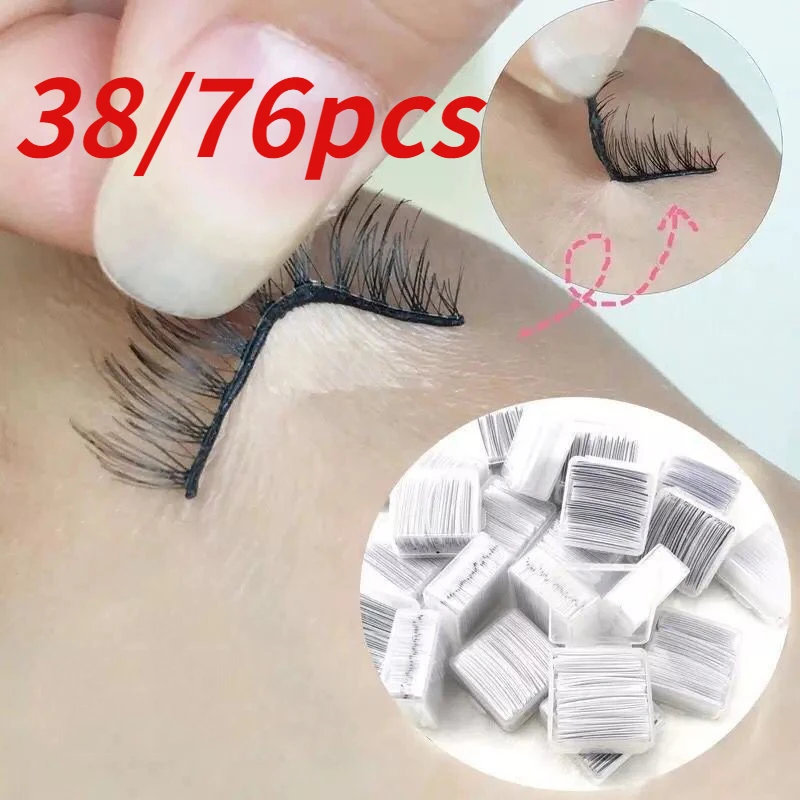 38 Pcs/box Gluefree Selfadhesive Eyelash Glue Strip Hypoallergenic