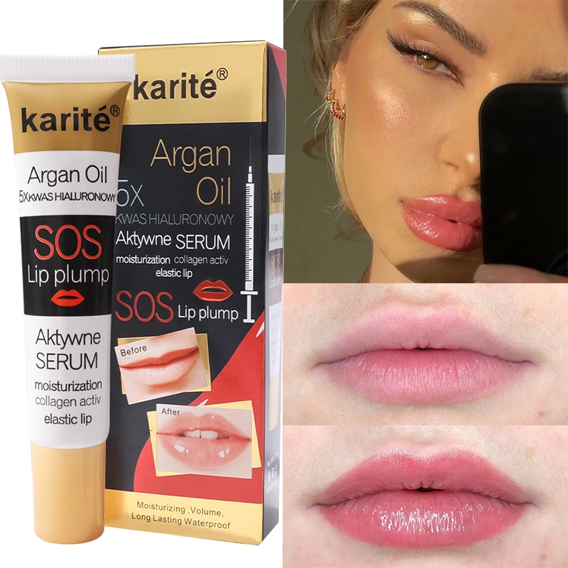 

Мгновенное увеличение объема, сексуальное масло для губ, прозрачный увлажняющий Восстанавливающий блеск для губ, средство для губ с тонкой линией, сыворотка для ухода за губами