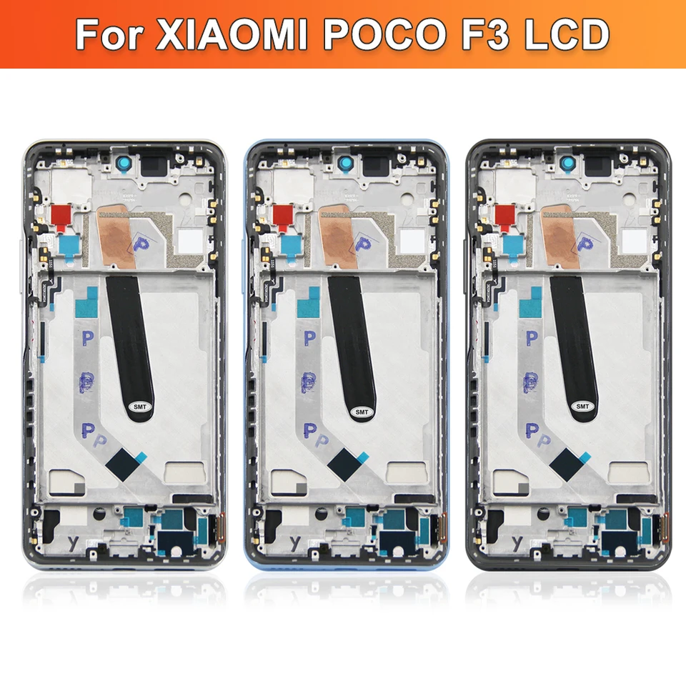 Super Amoled Poco F3 Screen Replacement, for Xiaomi Poco F3