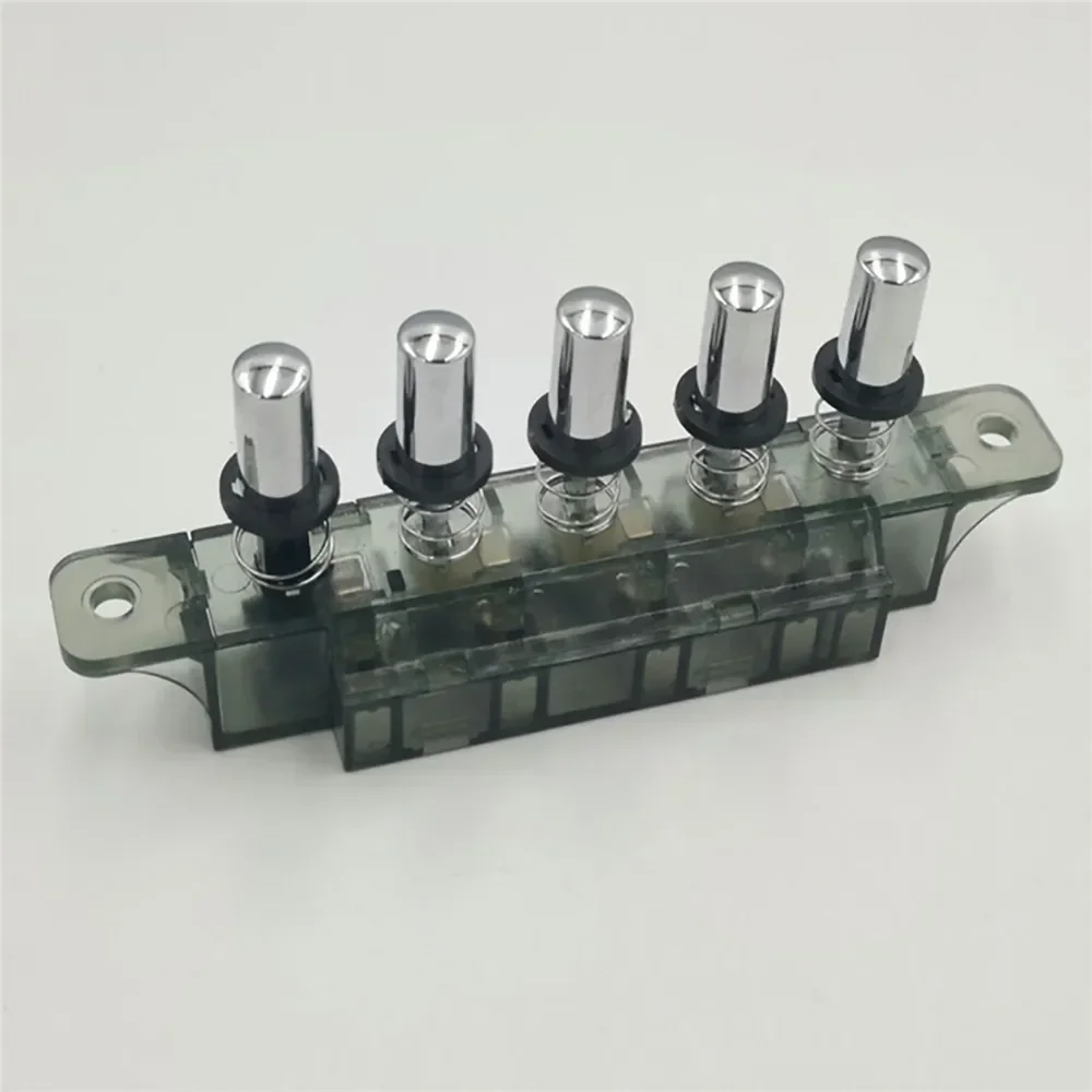 Five-position Plug-in Button Switch For Range Hood 250VAC 4A 112 x 21 x 41mm