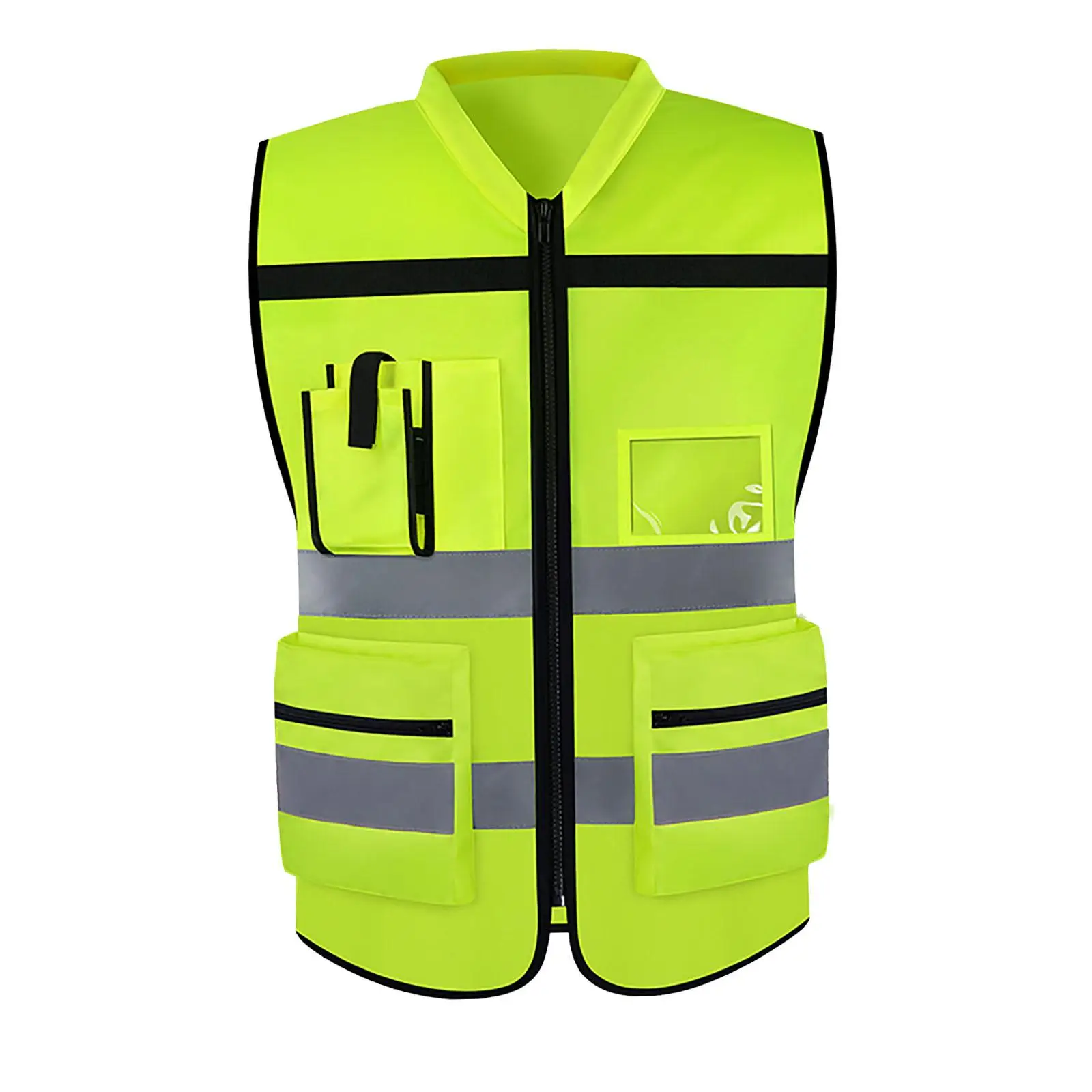 Reflective Vest Workwear, High Visibility with Reflective Strips for Dog Walking