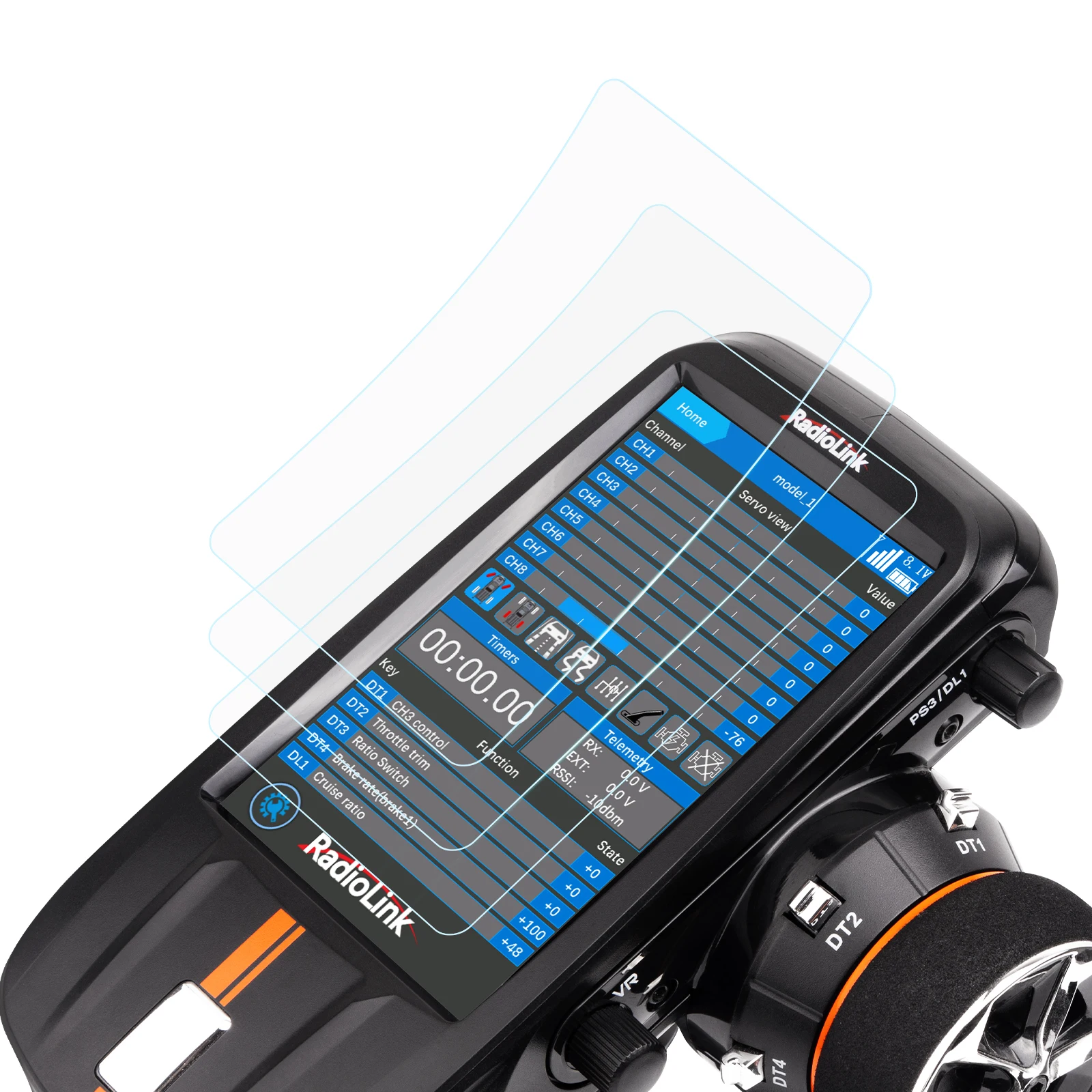 Protecteur d'écran Radiolink RC8X - Film de protection complet