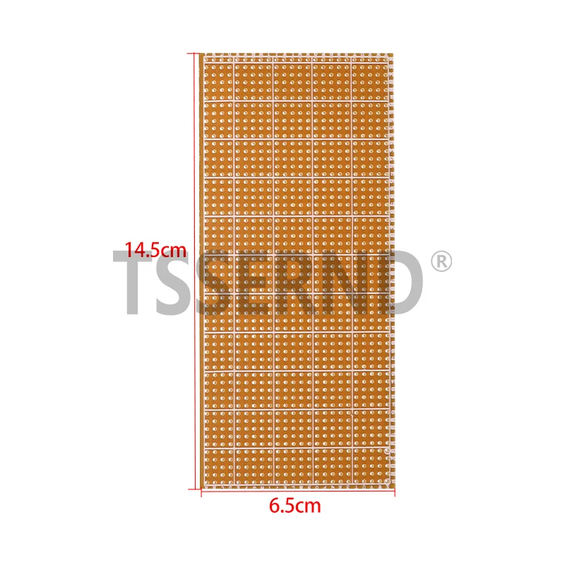 PCB 프로토타입 보드 단면 PCB 프로토보드 6.5x14.5cm DIY Arduino용 범용 실험 매트릭스 회로 보드
