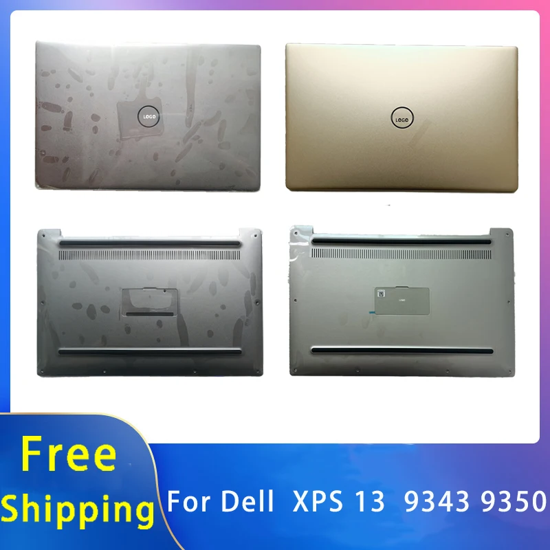 

New For Dell XPS 13 9343 9350 9365;Replacemen Laptop Accessories Lcd Back Cover/Bottom With LOGO 0V9NM3、057JH8、0K7K54、0NKRWG