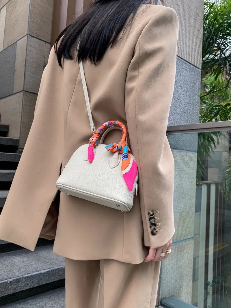 Klassische Damen Handtasche Aus Leder Als Umhängetasche Klein_voghion.com
