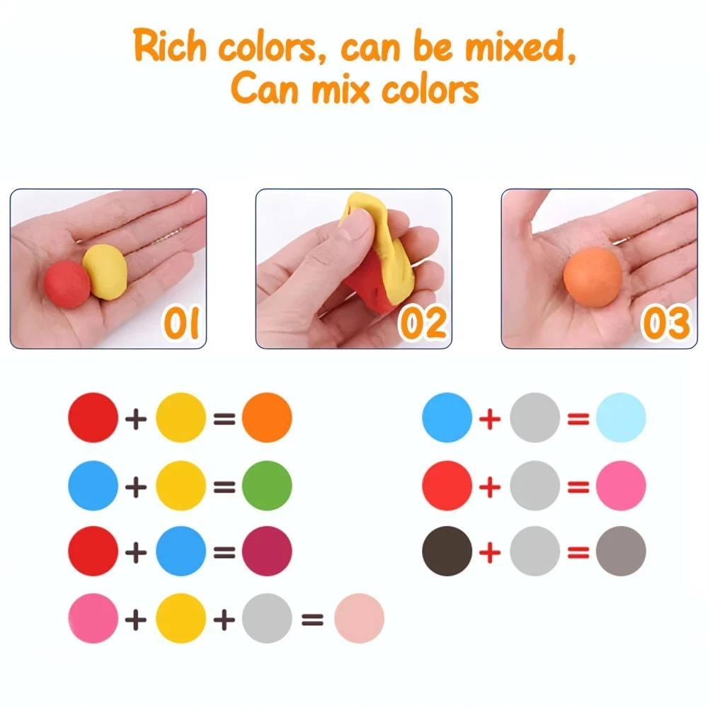 Air Dry Clay Set 5