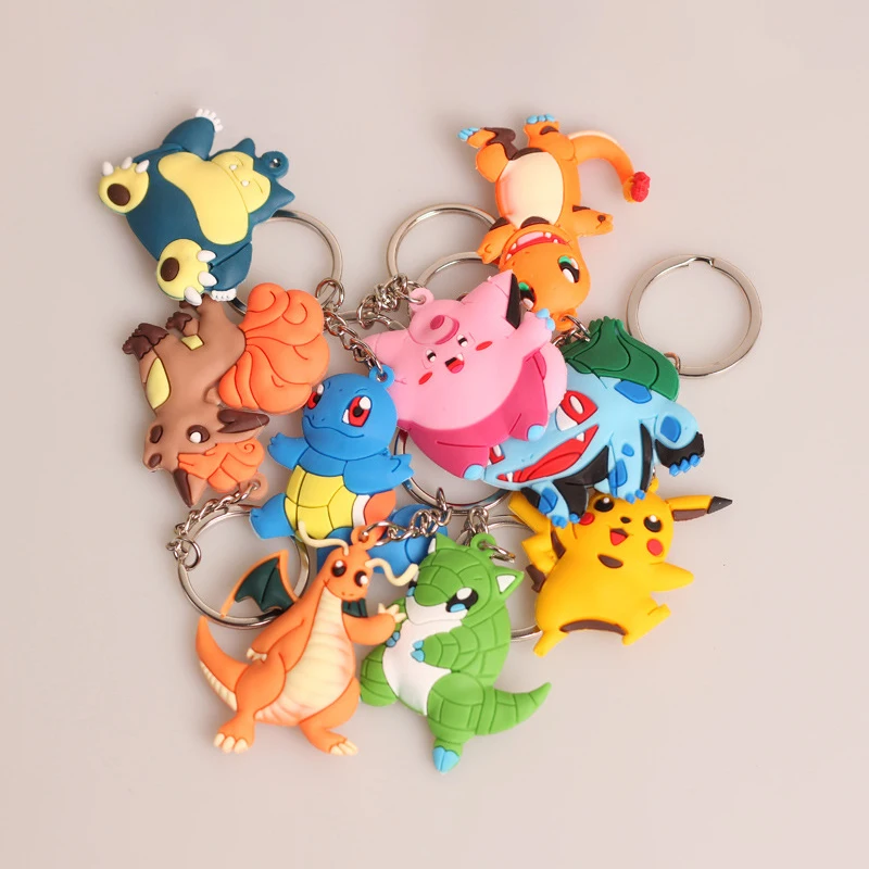 10 / ɸ ǱԾ Ű ü  Bulbasaur Charmander Snorlax Vulpix Dragonite Anime    Ʈ ׼