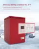 Cu Ft Chest Freezer - Super-Low Temperature - 2 Removable Baskets - Electronic Control 14℉ to -40℉- Red 2