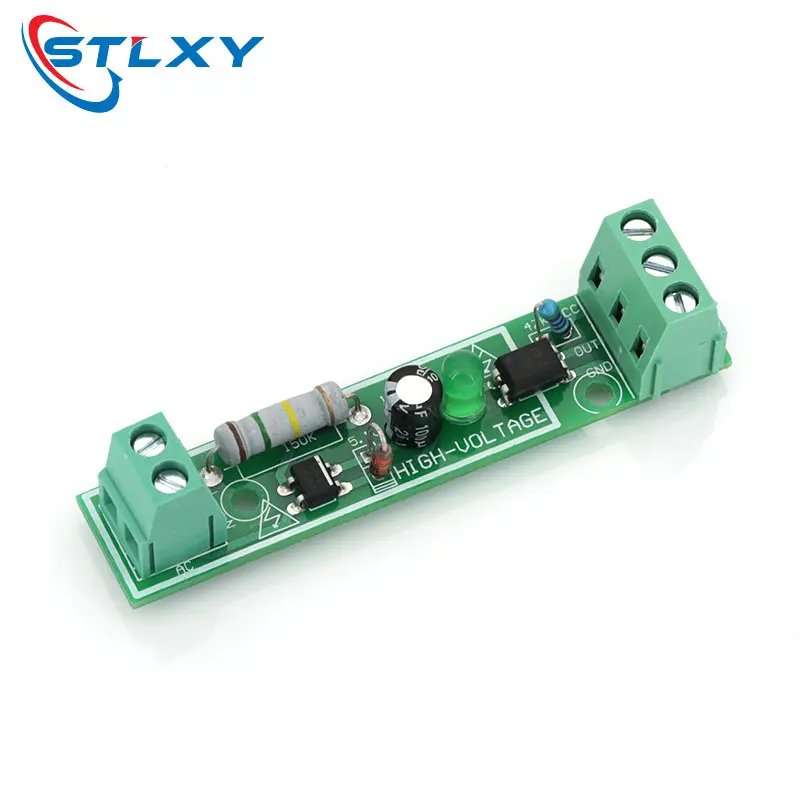 Stlxy 옵토커플러 절연 모듈, 전압 감지 보드, PLC 절연 모듈, 3-5V 적응형, AC 220V, 1 비트