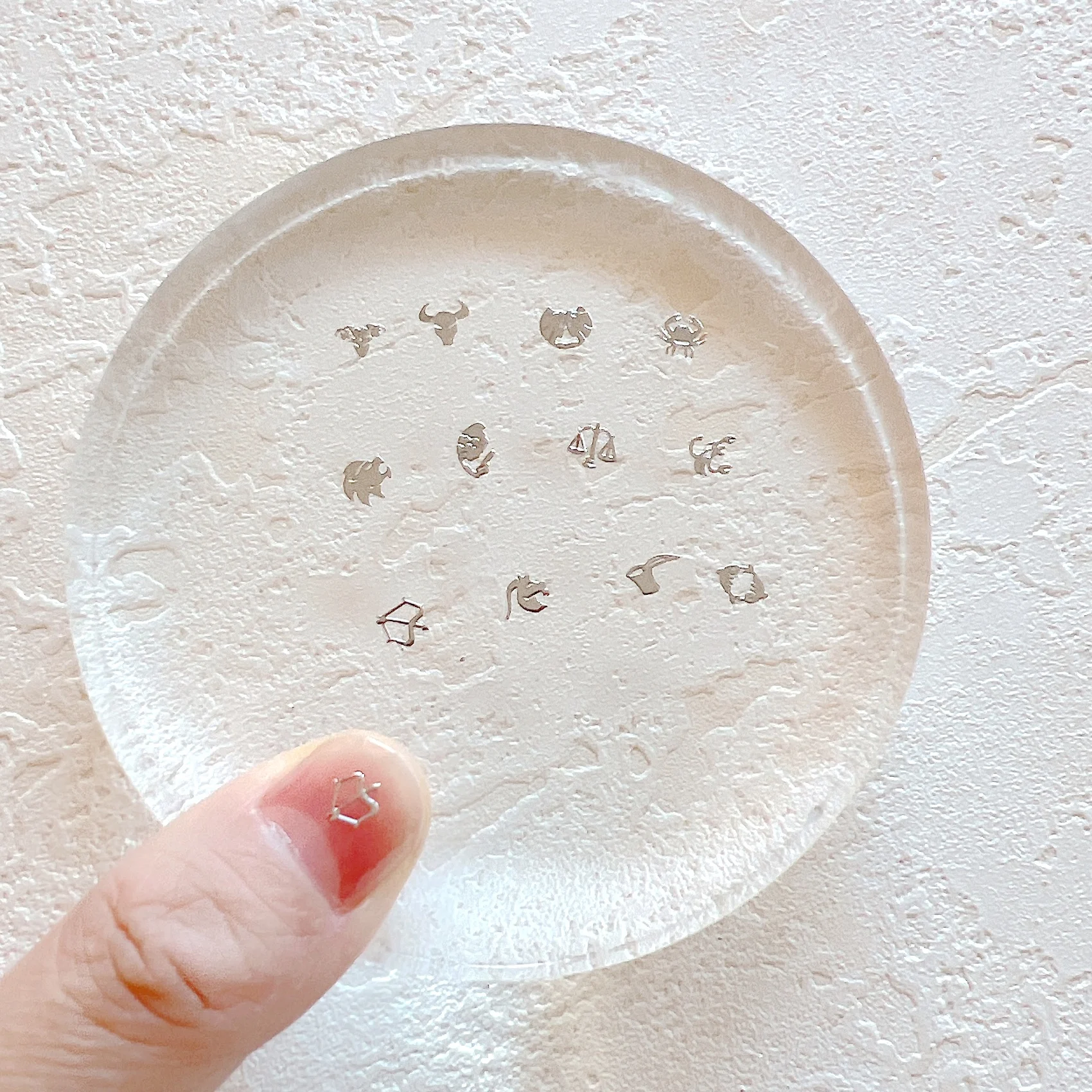 Approx. 100pcs/bag Silver/Gold 12 Constellations Zodiac non-adhesive Soft Metal Sticker Nail Art Decoration M1
