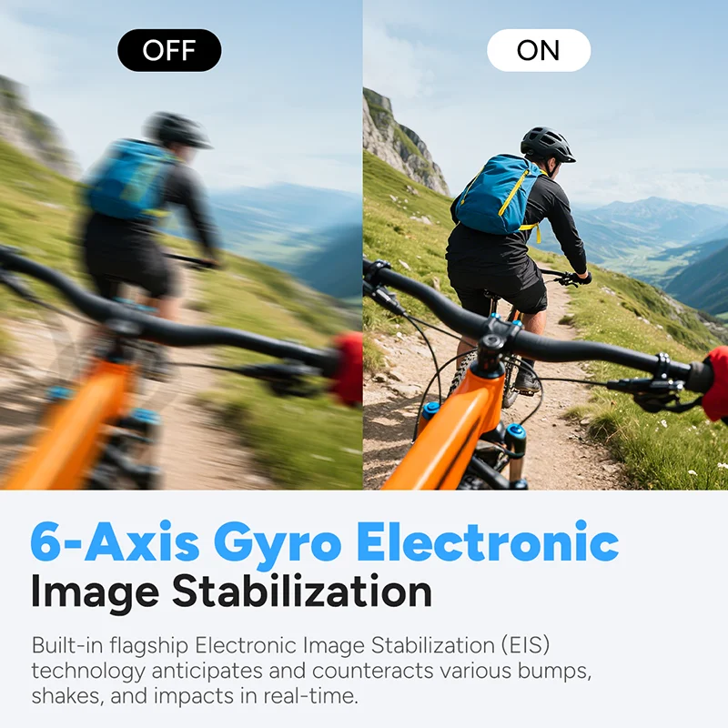 SJCAM C200 Pro 4K 액션 카메라 (휴대용 바디, 5M 방수, FHD, 6축 자이로, 비디오 바디, 5G WiFi, 야간 투시 기능 탑재) 스포츠 DV