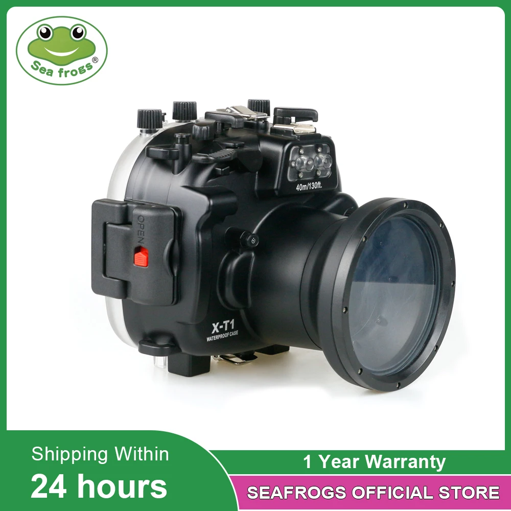 

For Fujifilm X-T1 Camera Waterproof Housing Scuba Diving Underater 40m Photography Impermeable Case + Camera Stabilizer Tray