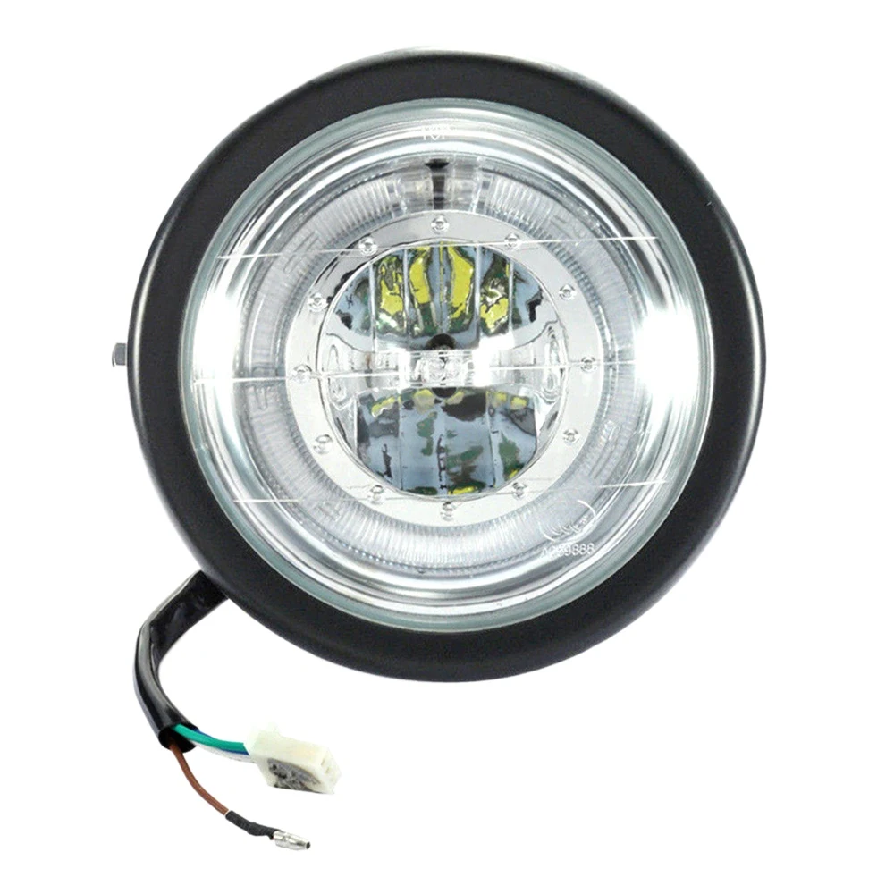 

Black 5.75 Inch Motorcycle Projector LED Headlight with Bracket for Honda VTX 2002-2008 VTX 1800, VTX