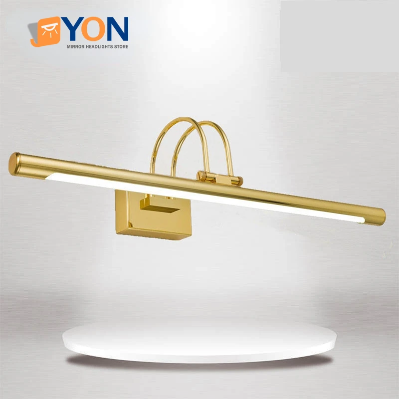 

European Style Bathroom Mirror Headlight LED Cosmetic Light Bathroom Mirror Cabinet Light Home Hotel Project Decor Wall Light