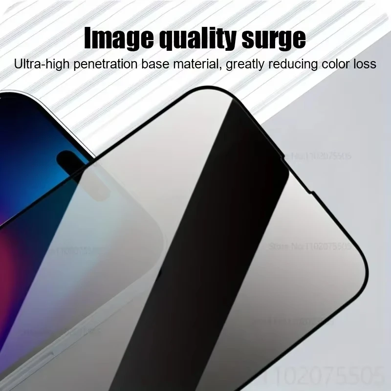 1-5PCS Privacy Tempered Glass For Samsung A56 A36 A55 A35 A54 A33 A26 A25 A16 A17 A15 A34 A24 A14 A13 A07 A06 A05S Anti-Spy Film 2