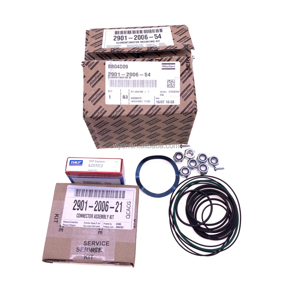 ZH4000 DRIVE SHAFT SEAL KIT screw air compressor original service kit 2906903800 high pressure and wear resisting ptfe double lip shaft seal 115 135 19 mm for screw air compressor