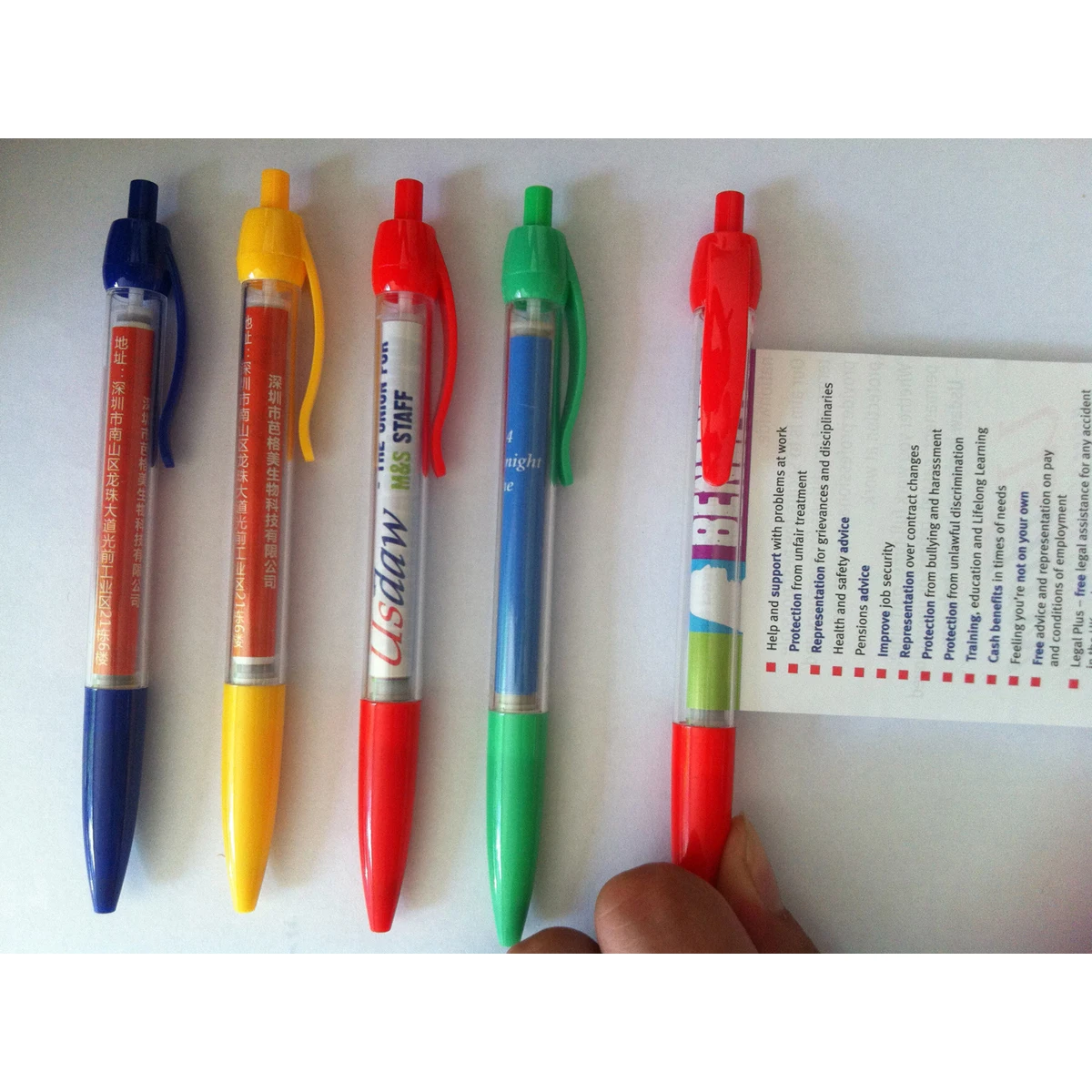 Sublimation Blank DIY Gift Bollpoint Pen Printable School Office