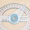 1 Pc Portable All Circular 10cm Plastic 360 Degree Pointer Protractor Ruler Angle Finder Swing Arm For School Office Supplies 4