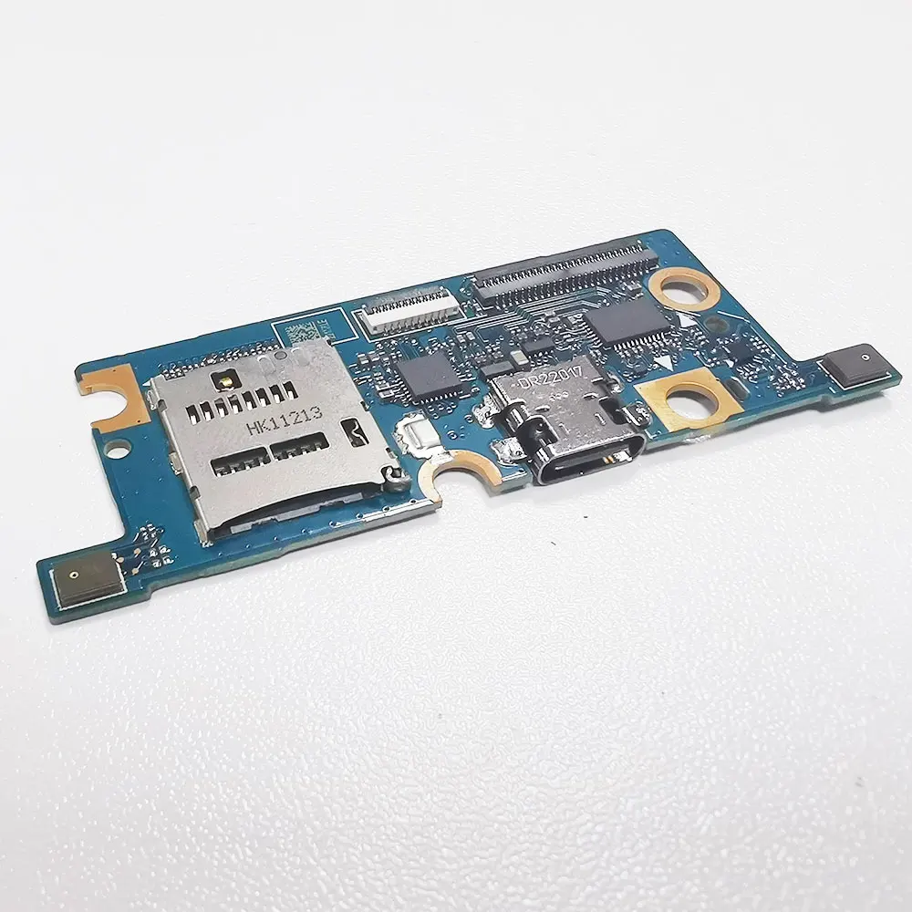 Porta Jack Usb tipo c para Laptop Placa de Leitor de Cartão Carregador Lenovo Yoga Duet 13itl6 13itl 13itl Nb2936 _ L_db _ v1 5c50s25193 - Imagem 3