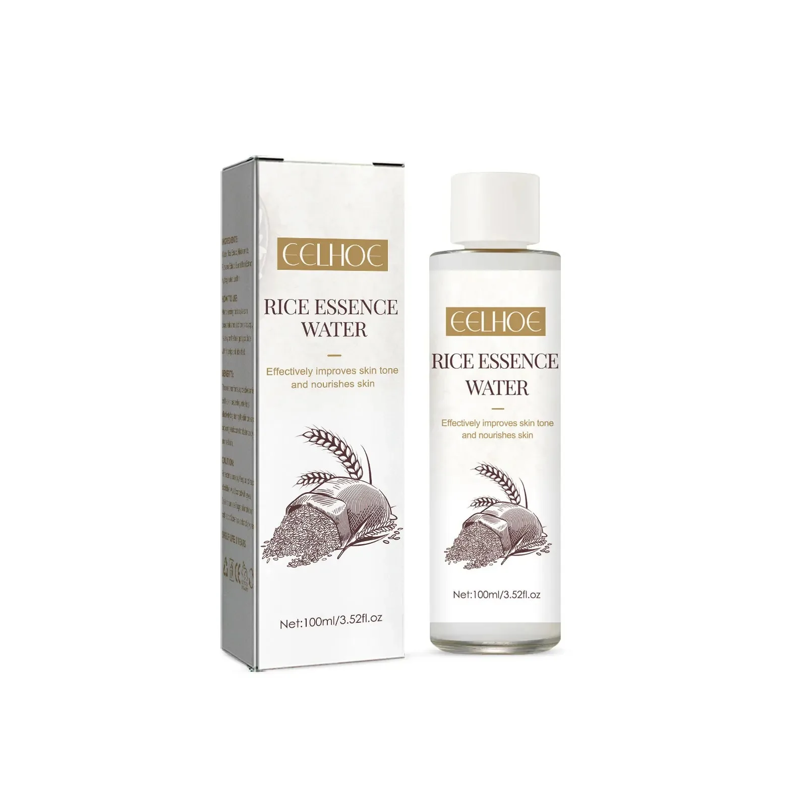 Rice Face Toner Anti Acne Dark Spot Remover Smooth Pore Oil Control Repair Rough Glow Rejuvenating Nourish Pore Shrinking Serum_voghion.com