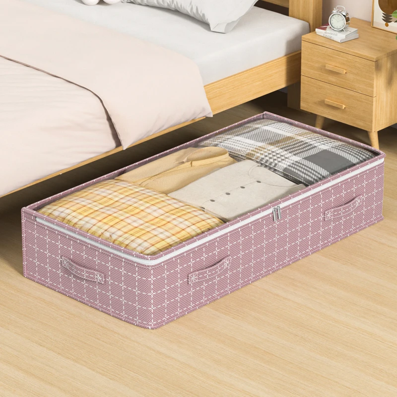 Large Bed Bottom Storage Box Foldable Clothing Quilt Storage Bag Household Dust and Moisture Bedroom Toy Sundries Organizing Bag 3
