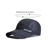 1pc Breathable Mesh Baseball Cap, Quick-Dry Polyester Sports Hat for Fishing Golf Sun Protection,  Breathable Fishing Golf Cap 6