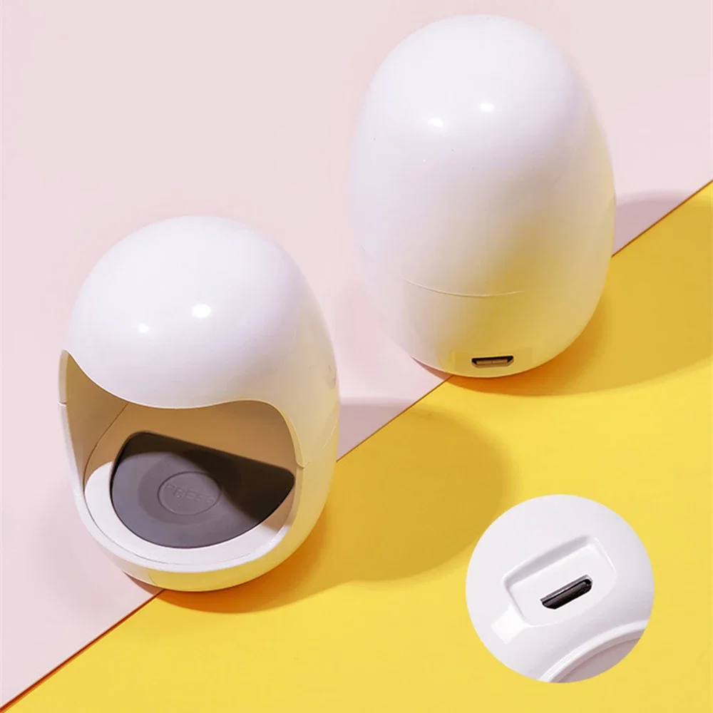휴대용 미니 Q자형 네일 램프, UV/LED 네일 드라이어, 빠른 건조 네일 젤 네일 드라이어, 가정용 네일 아트 DIY
