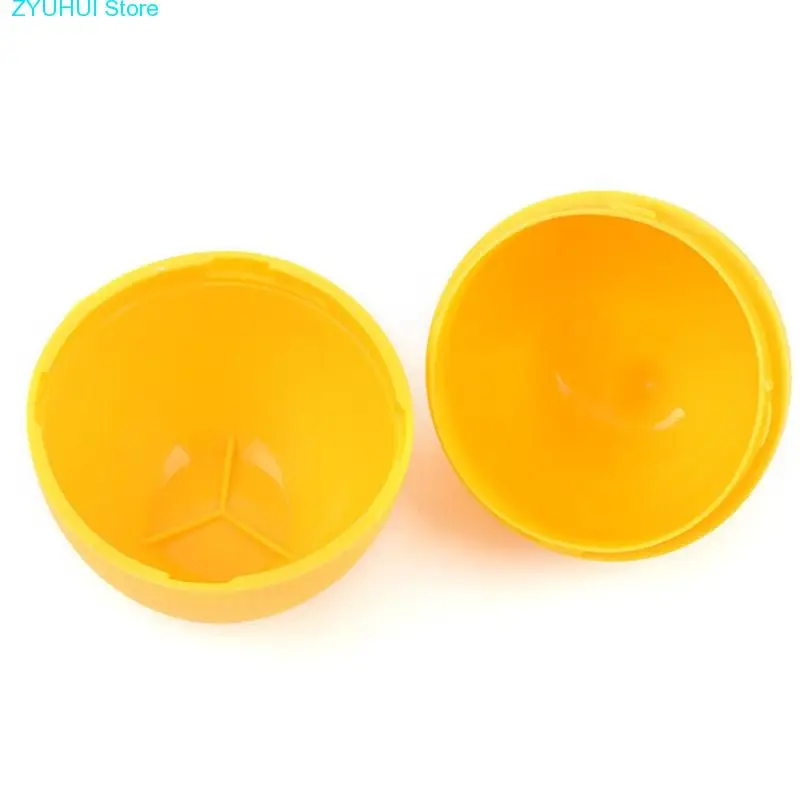 Creative Fresh Storage Box Lemon Lime Saver Plastic Container Holder Bulb Shaped Moist Assorted for Kitchen Refrigerator