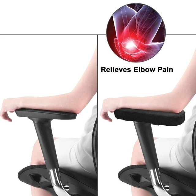 Chair Armrest Pads Office Chair Arm Covers Armrest Elbow Pillow Elbow  Pillow Support arm Rest Covers for Office Chair - AliExpress