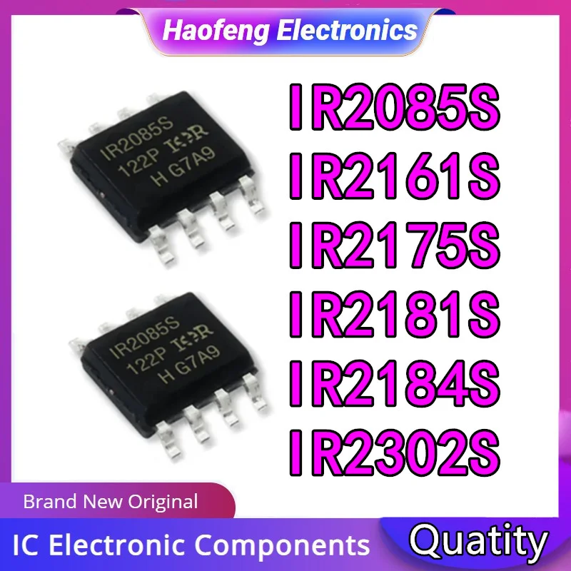 

IR2085S IR2161S IR2175S IR2181S IR2184S IR2302S IR2085 IR2161 IR2175 IR2181 IR2184 IR2302 IR25602 IC Chip SOP-8 в наличии